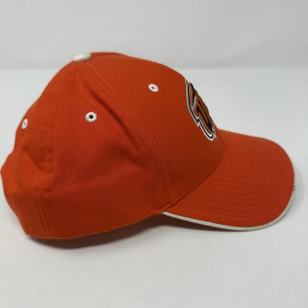 Vintage UTEP Miners Hat Cap Strap Back Mens One Size Orange NCAA Football 90s